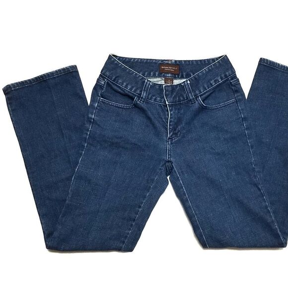 BANANA Republic Stretch Denim Bootcut Jeans 4 - Picture 2 of 7